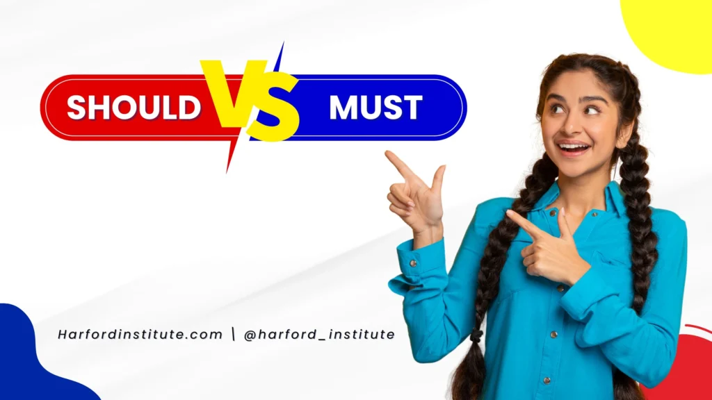 perbedaan should dan must