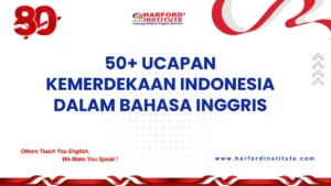 ucapan kemerdekaan indonesia dalam bahasa inggris