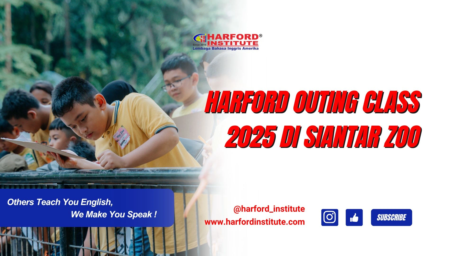 Harford Outing Class 2025 di Siantar Zoo