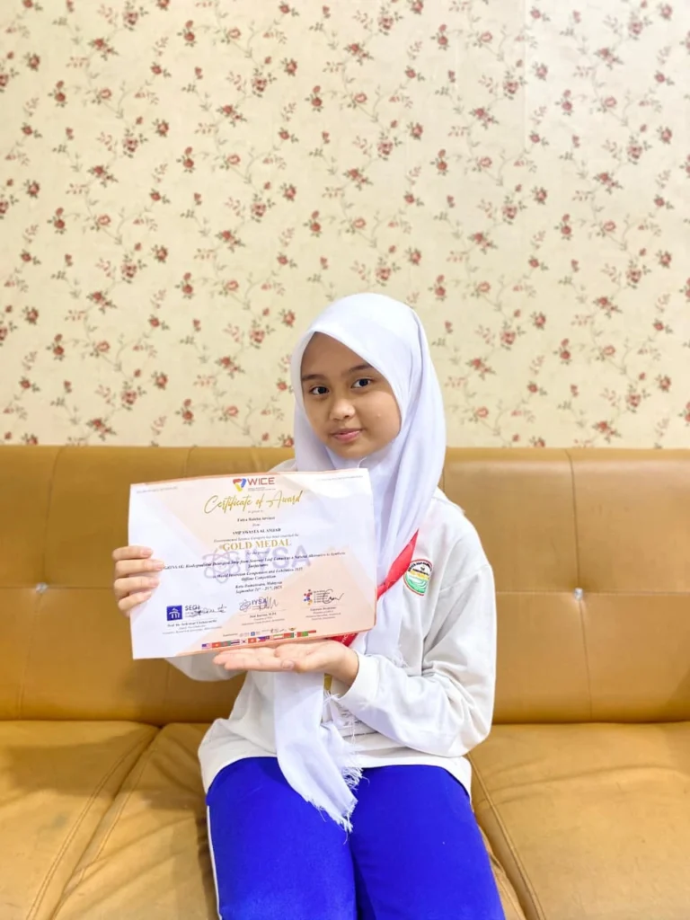 siswa harford berperstasi juara 1 WICE 2025