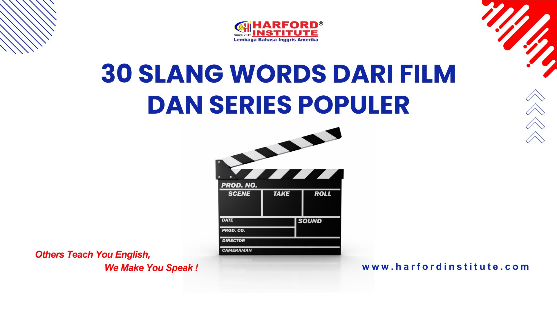 30 slang words dari film dan series populer