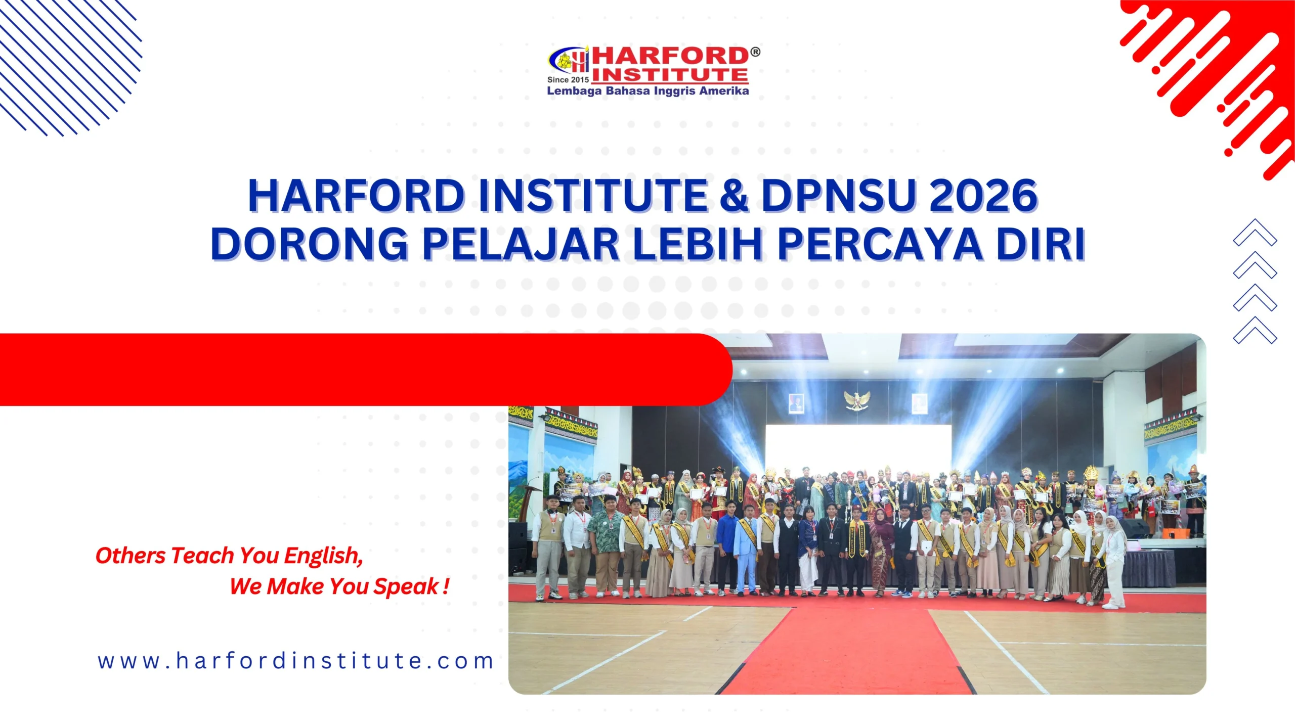harford institute dan duta pelajar nusantara sumatera utara 2026
