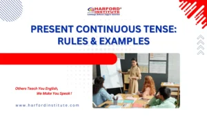 present continuous